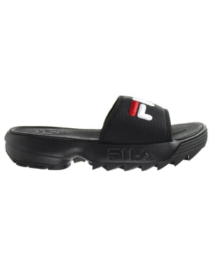 Fila Disruptor Slide Womens Black Sliders