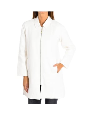 Long sleeve long cut jacket 9063 woman