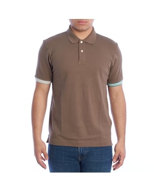 YMP011-PK001 Herenpolo met korte mouwen en normale pasvorm