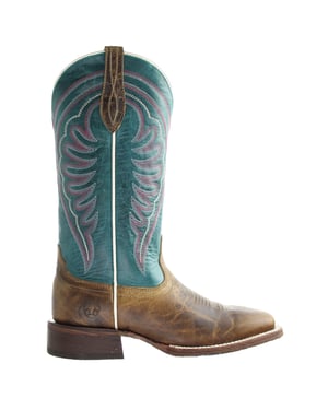 Ariat Circuit Shiloh Tabaco Womens Brown/Blue Boots