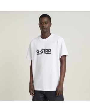 G-Star RAW Unisex Line Script Loose T-Shirt