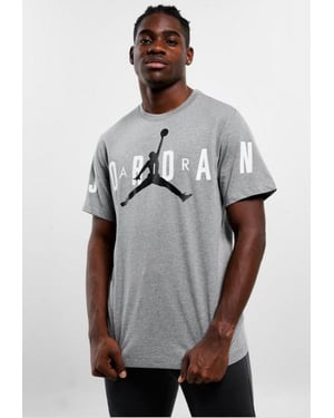 Nike Air Jordan Stretch T Shirt in Grey
