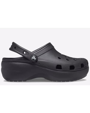 Klassieke plateau muiltjes - Crocs - Zwart