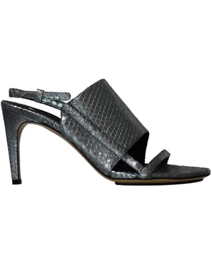 Calvin Klein Karin Spegelpytho Damskor Silver Skor