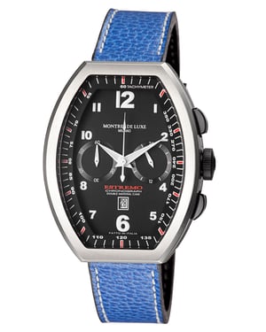 Montres De Luxe Men's Blue Watch