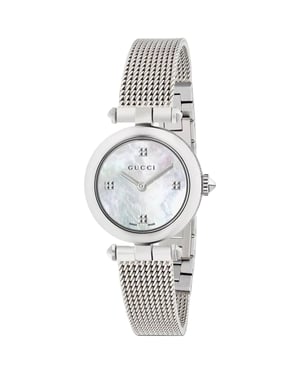 Gucci YA141504 Diamantissima Mother Of Pearl Ladies Watch