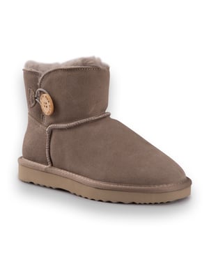Aus Wooli Australia Unisex Short Sheepskin Cabarita Button Boot