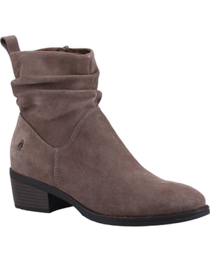 Hush Puppies Iris Mocka Dam Kängor Taupe