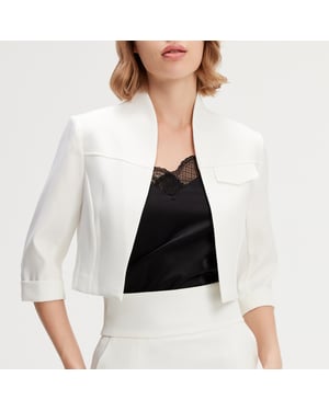 Minimalistische cropjackeet