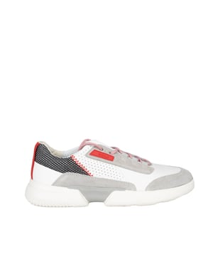 Geox Sneaker Smoother Vit för herrar