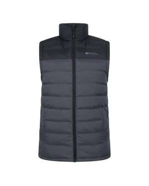 Mountain Warehouse Heren Seasons II gewatteerd gilet (Grijs)
