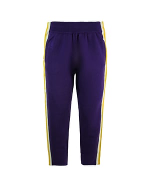 Mitchell & Ness x CLOT LA Lakers Knit Warm Up Träningsbyxor för herrar