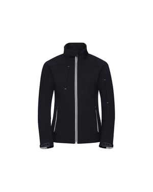 Russell Dames/Dames Bionic Zachte Shell Jas (Franse marine)