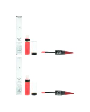 Lancome Kajal Lip Duo Lipstick + Gloss 5.6ml - 05 Red Crush x 2