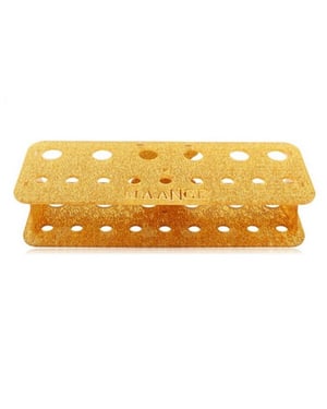 Envie Make-Up Brush Holder 15 Hole Upright Head-Up Cosmetic Organiser, Gold