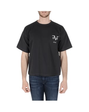 19V69 Italia Mens T-Shirt Dark Grey AZIR DARK GREY