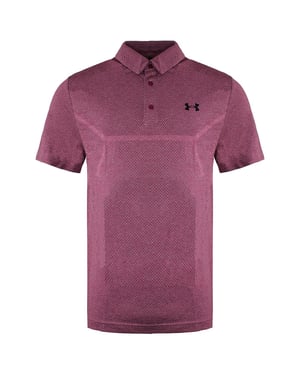 Under Armour Collared Pink Mens Vanish Seamless Mapped Polo Shirt 1361144 683