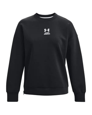 Under Armour Summit Knit Womens Black Oversize Sweater