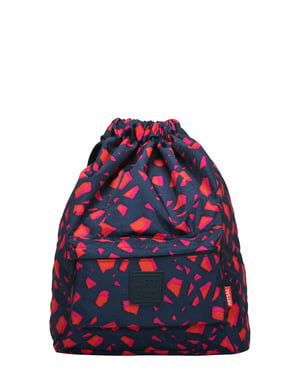TILLEY PRINTED DRAWSTRING BACKPACK