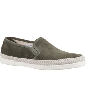 Dune Francisco Suede Men's Khaki Trainers