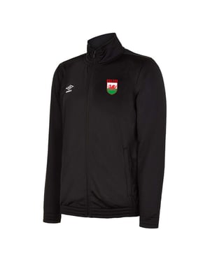 Umbro Wales Tricot Herr Svart Träningsjacka