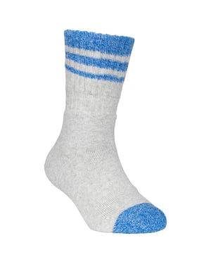 Trespass Childrens/Kids Vic Anti-Blister Boot Socks (Grey Marl)