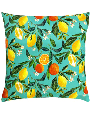 Evans Lichfield Orange Blossom Cushion Cover