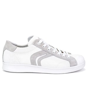 Geox Warrens Mens White Trainers
