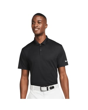 Nike Mens Victory Dri-FIT Polo Shirt (Black)