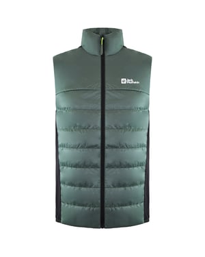 Jack Wolfskin Morobbia Mens Green Gilet