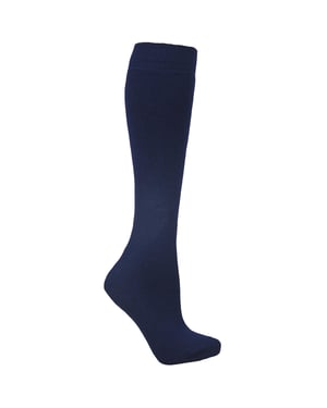 Trespass Adults Unisex Tubular Luxury Wool Blend Ski Tube Socks (Navy Blue)