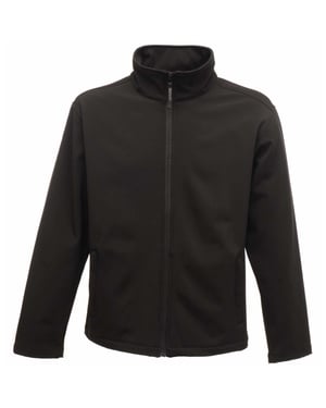 Regatta Heren Klassiek Softshell-jasje (Zwart)