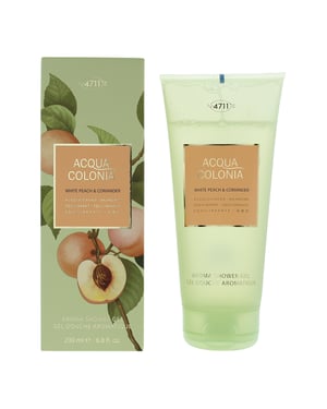 4711 Acqua Colonia White Peach & Coriander Shower Gel 200ml