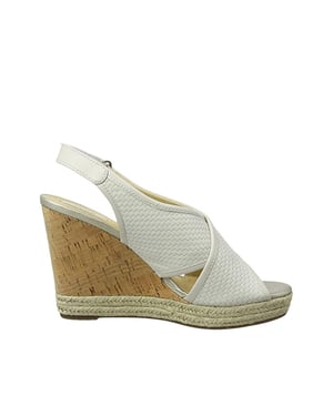 Geox Donna Janira C Womens White Wedges
