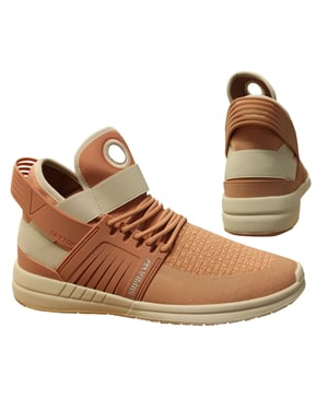 Supra Skytop V Peach Slip On High Top Lace Up Heren Trainers 08032 290 B44E