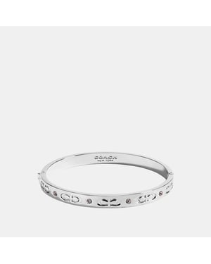 Kissing C Hinged Bangle