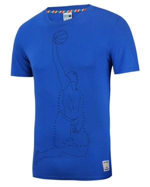 Puma X DR Basketball Mens Regular Fit Tee Top T-Shirt Blue 570427 61 RW86