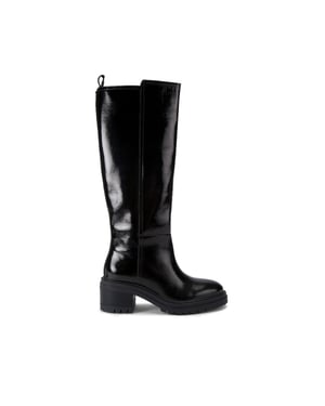Carvela Patent Leather Champion Knee High Boots