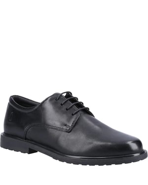 Hush Puppies Womens/Ladies Verity Plain Leather Oxfords (Black)