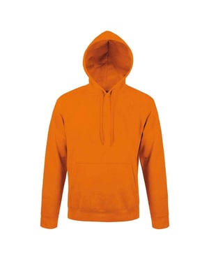 SOLS Unisex vuxen orm huvtröja för vuxna (Orange)