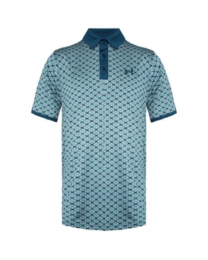 Under Armour Playoff 2.0 Heren Teal Saltire Poloshirt