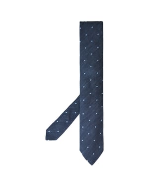 Hackett London Casual Dot Mens Navy Ties
