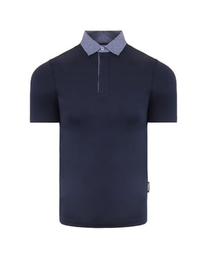 Emporio Armani Heren Navy Poloshirt