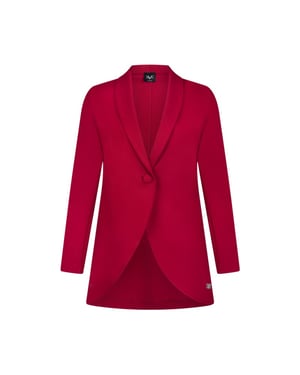 19V69 Italia Womens Blazer Bordeaux MONO BORDEAUX