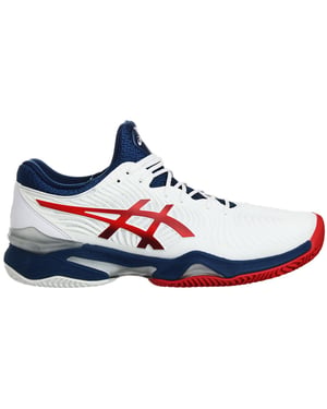 Asics Court FF 2 Clay Tennis Heren Witte Sneakers