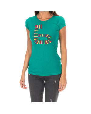 Women's short sleeve round neck T-shirt ADM0083