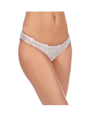 CLAIRE Damen-Brauthöschen mit besticktem Tüll