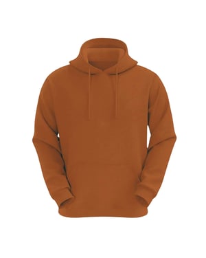 VR2 Denim Mens Plain Hoodie Long Sleeve Pullover