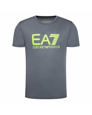 EA7 Emporio Armani Men's Short Sleeve T-Shirt, Grey