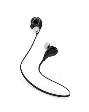 Aquarius Wireless 200mAh Bluetooth Stereo Earphones Black